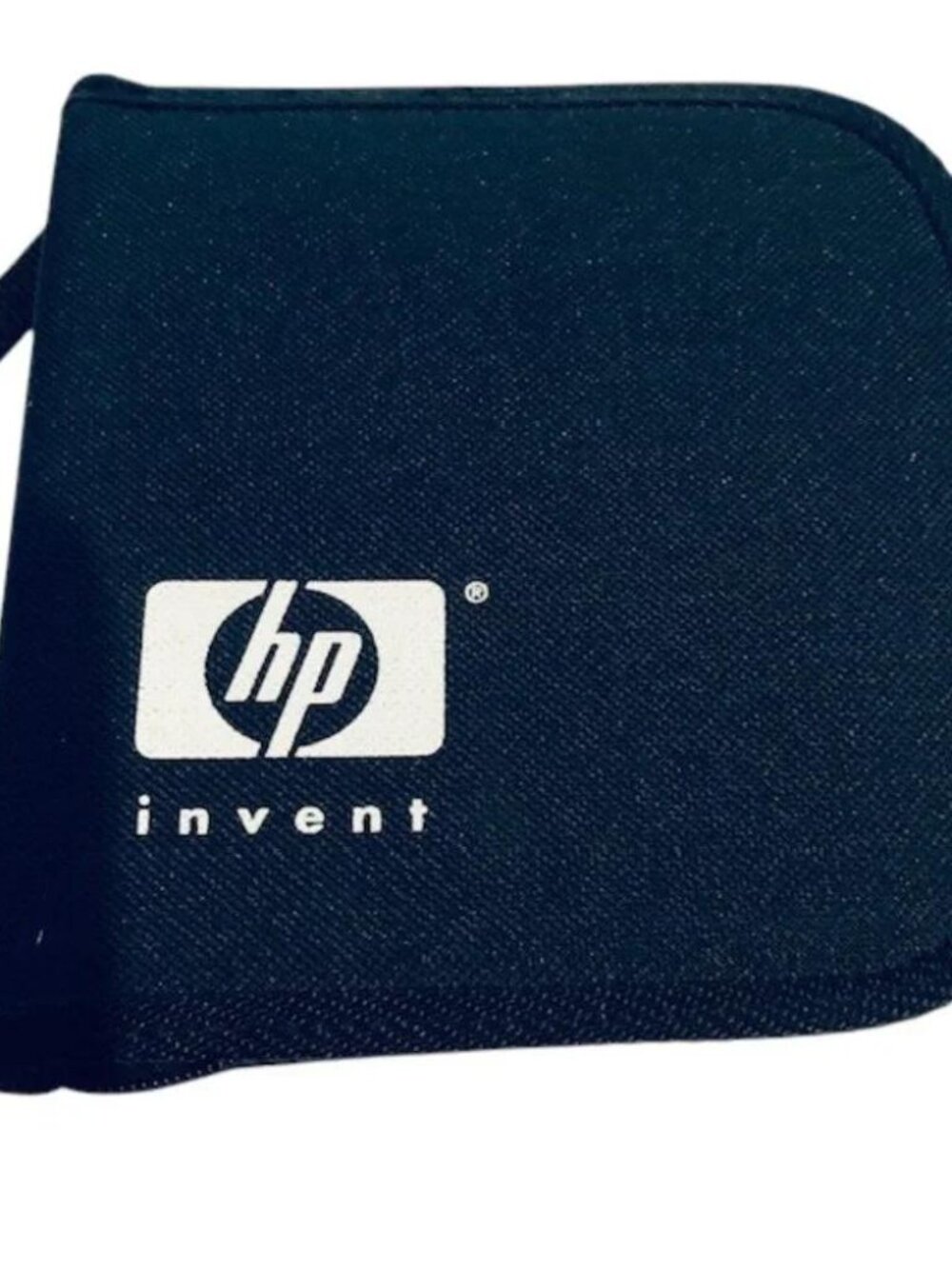 Vintage HP Invent Canvas CD Wallet
